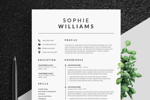Download Resume Cv Template - Cv template Collection