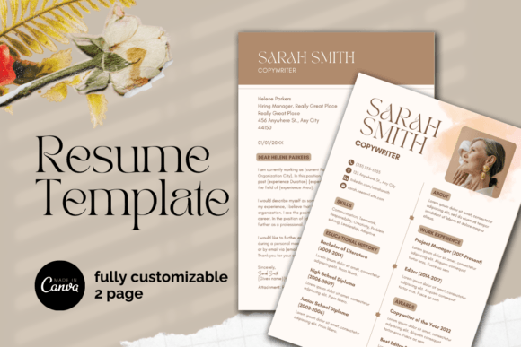 Download Brown &amp; Cream Minimalist Resume Template - Minimalist resume template Collection